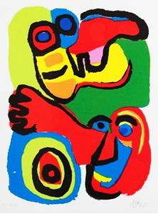 Picture of APPEL KAREL "TETE ET CHIEN"