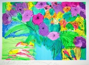 Image sur TING WALASSE "FLOWERS 1"