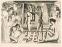 Picture of DELVAUX PAUL "NAISSANCE HYPOTHEIQUE DE DAVID G."