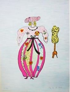 Picture of DE SAINT PHALLE NIKI "LA COUTURIERE"