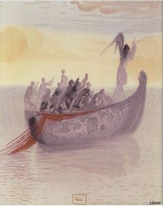 Picture of DALI SALVADOR - THE SHIP OF SOULS