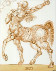 Picture of DALI SALVADOR - THE CENTAUR