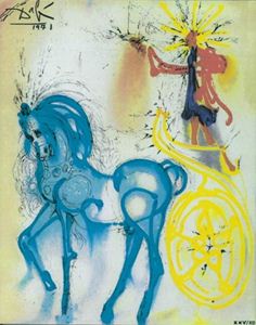 Afbeelding van DALI SALVADOR - LE CHEVAL DE TRIOMPHE