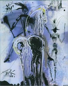 Picture of DALI SALVADOR - DON QUICHOTTE