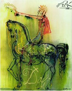 Picture of DALI SALVADOR - LE CHEVALIER ROMAIN