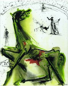 Picture of DALI SALVADOR - LA VICTIME DE LA FETE